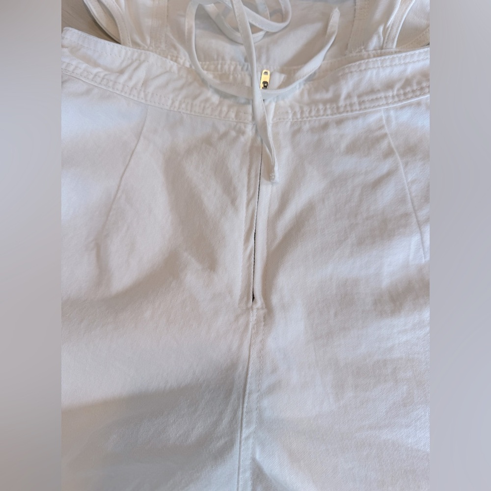DO+BE White Ruffle Jumpsuit - Picture 14 of 16